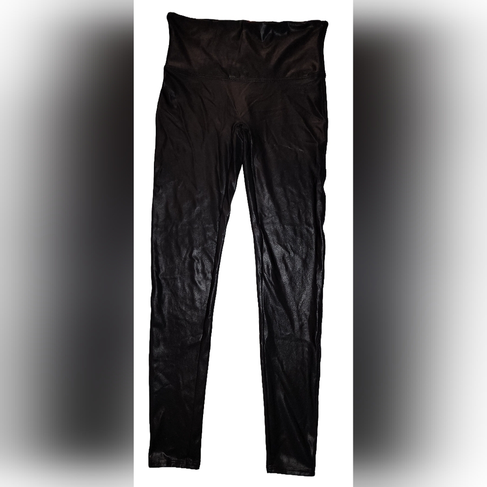 Spanx Faux Leather Leggings, Women's Petite Small​